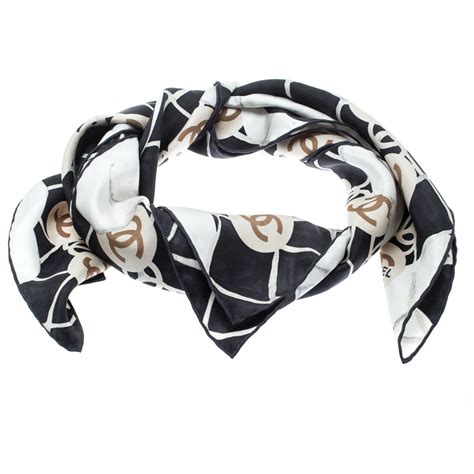 chanel square scarf used as headband|chanel head scarf price.